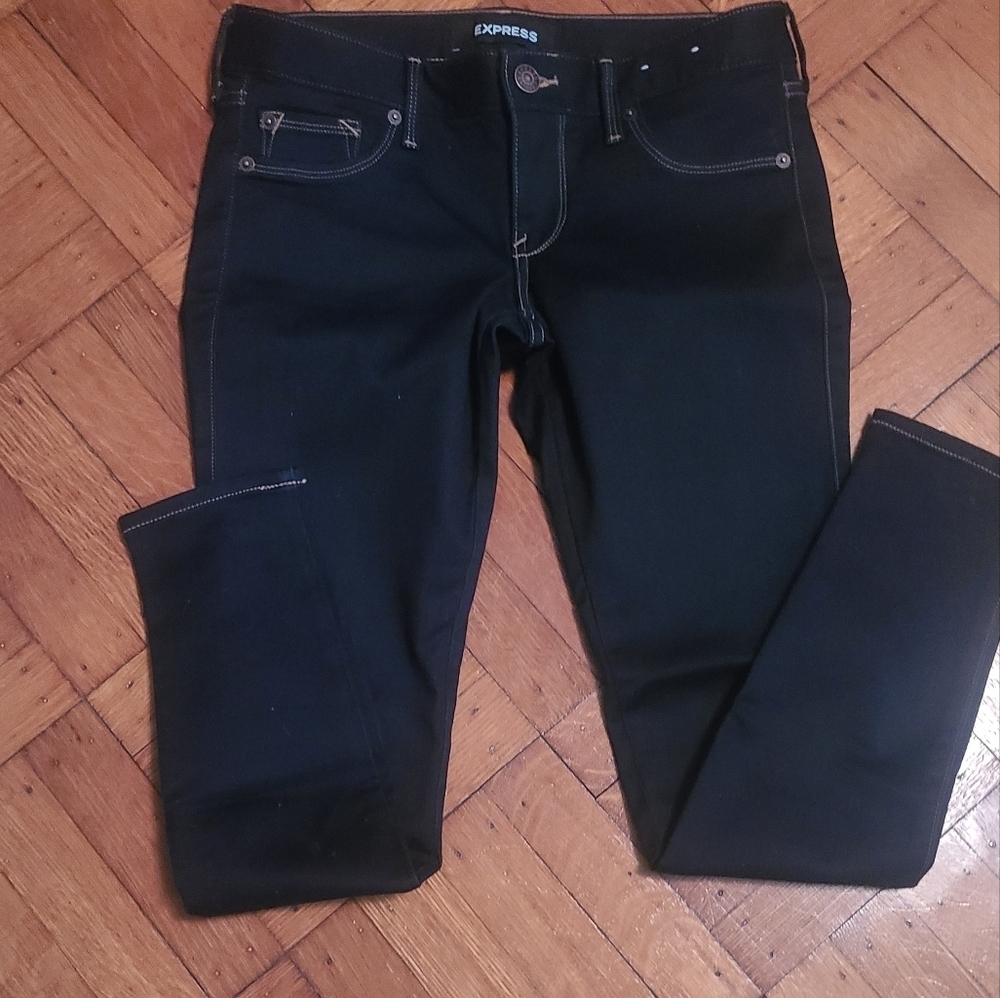 Express new straight leg jeans 2s